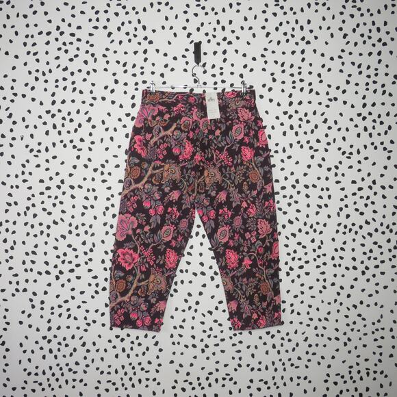 Levi’s Made & Crafted Safari Tapestry Barrel High Rise Pants - Picture 6 of 15